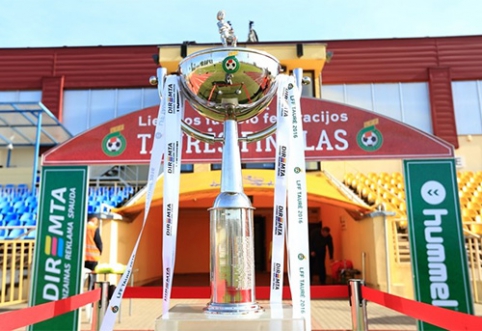 LFF taurės pusfinalyje susigrums dvi pajėgiausios komandos
