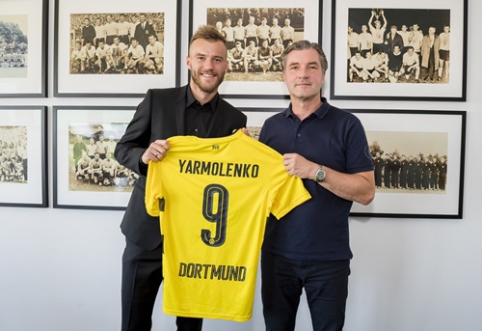 Oficialu: "Borussia" įsigijo ukrainietį A. Yarmolenko