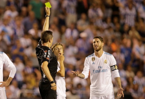 S. Ramosas pakartojo "La Liga" rekordą dėl gautų raudonų kortelių (VIDEO)