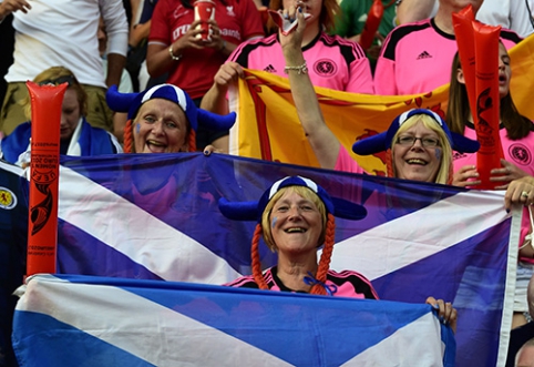 Škotų sirgaliai užpildys beveik pusę LFF stadiono