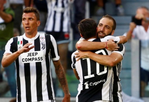 "Serie A" sezoną "Juventus" bei "Napoli" pradėjo pergalėmis (VIDEO)