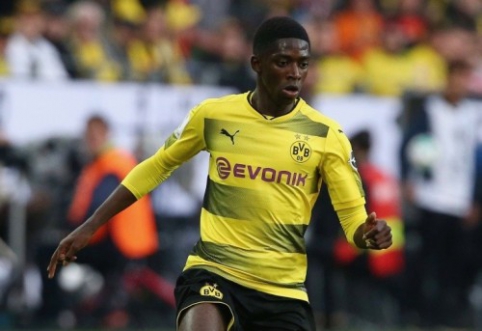 "Borussia" paneigė gandus apie O. Dembele persikėlimą į "Barcelona"