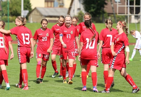 Merginų U-15 rinktinė neįtikėtinu rezultatu sutriuškino latves ir apgynė titulą