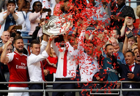 "Community Shield" trofėjus po 11 m baudinių serijos atiteko "Arsenal" klubui (VIDEO) 