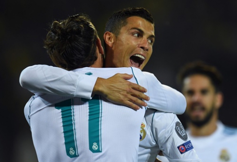 C. Ronaldo dublis nulėmė "Real" pergalę prieš BVB, "Liverpool" ir vėl sužaidė lygiosiomis (VIDEO)