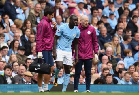 "Man City" baiminasi, kad B. Mendy gali būti susižeidęs kelio raiščius