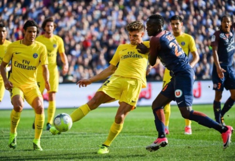 Be Neymaro likęs PSG neįveikė "Montpellier", "Lyon" prarado taškus prieš "Dijon" (VIDEO)