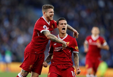 "Premier" lygoje favoritai šventė pergales, "Liverpool" po atkaklios kovos palaužė "Leicester" (VIDEO)
