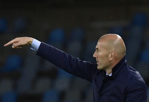 Z. Zidane‘as įgėlė PSG: mes ruošiamės rungtynėms ir žinome, kas atliks smūgius