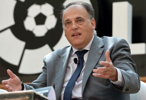 "La Liga" vadovas J.Tebas įsiutino "Man City" komandą