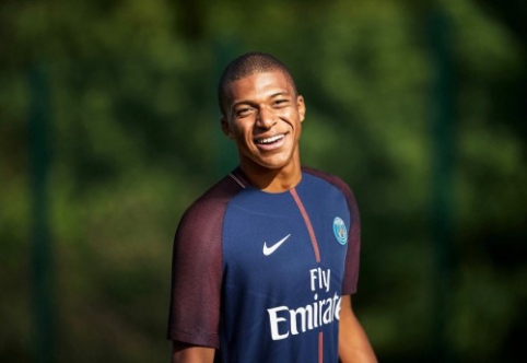 K. Mbappe paskirtas PSG marškinėlių numeris