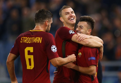 "Roma" sutriuškino "Chelsea", "Atletico" ir vėl nesugebėjo įveikti kuklaus "Qarabag" (VIDEO)
