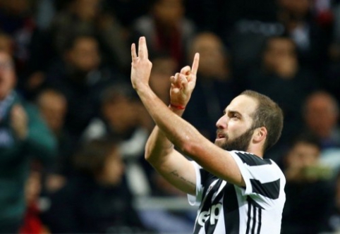 "Serie A": G. Higuaino dublis nutildė "San Siro" stadioną, "Roma" įveikė "Bologna" (FOTO, VIDEO)