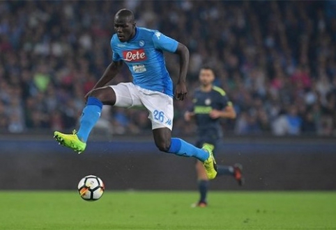 "Napoli" nustatė užsienio komandų medžiojamo K.Koulibaly kainą