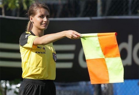 POP: Lenkijoje - gražuolė futbolo teisėja (FOTO)