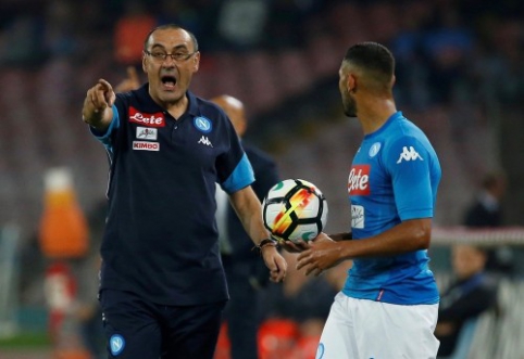 M. Sarri: mums labiausiai rūpi "Serie A"