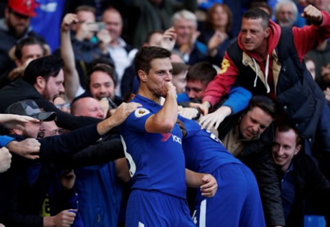 "Chelsea" po permainingos kovos palaužė "Watford" futbolininkus (VIDEO)