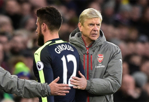 A.Wengeras: O.Giroud man prižadėjo įmušti įvartį (VIDEO)