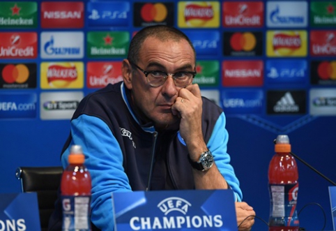 M. Sarri: "Man City" - geriausia komanda Europoje