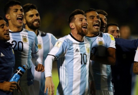 L. Messi hat-trickas atvedė Argentiną į PČ, jame nebus Čilės ir JAV (VIDEO)