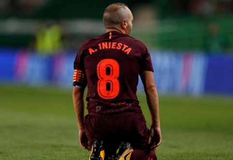 Užsitarnauta: A. Iniesta su "Barca" pasirašė naują kontraktą iki karjeros pabaigos