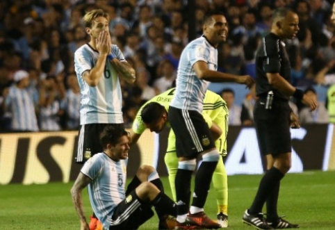 Argentina neįveikė Peru ir rizikuoja nepatekti į PČ, Čilė pasiekė svarbią pergalę (VIDEO)