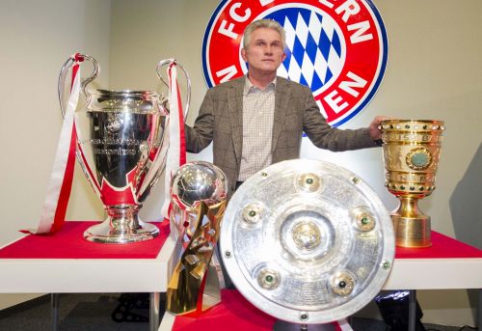 "Bayern" ekipai iki sezono pabaigos vadovaus J. Heynckesas