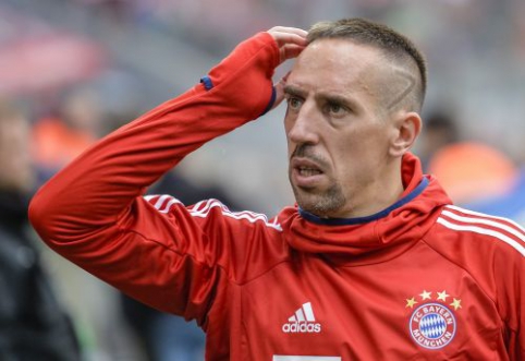 M. Babbelis: F. Ribery mano, kad jis yra viename lygyje su Ronaldo ir Messi