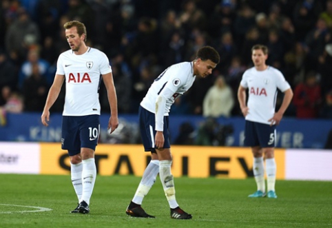 "Leicester" sudavė dar vieną smūgį "Tottenham" ekipai, "Man Utd" patiesė "Watford" (VIDEO)