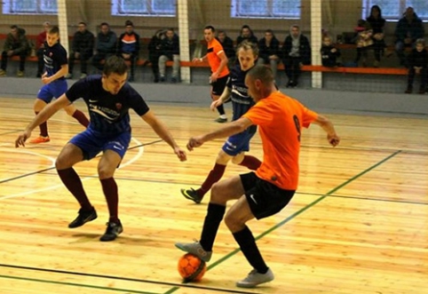 Futsal A lyga: 55 žiūrovai stebėjo "Koralo" triumfą Vilniuje