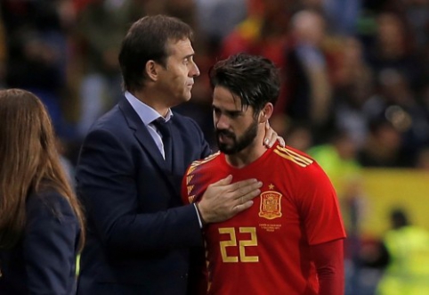 J. Lopetegui: Isco - vienas geriausių saugų pasaulyje