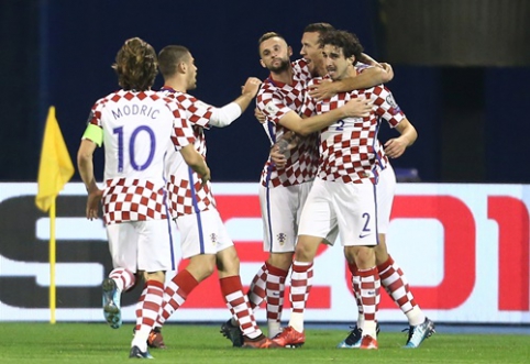 Kroatija ir Šveicarija - per žingsnį nuo patekimo į pasaulio čempionatą (VIDEO)