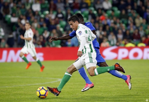 "Real Betis" pasiekė lygiąsias prieš "Getafe" (VIDEO)