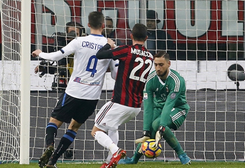 G.Donnarumma praleido itin kuriozišką įvartį (VIDEO)