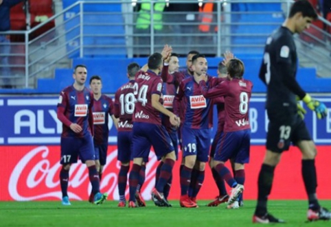 Ispanijoje - "Eibar" ir "Alaves" klubų pergalės