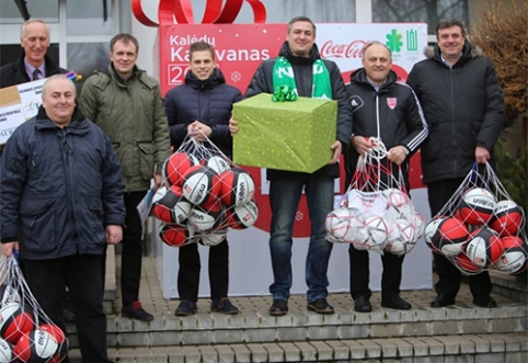 „Žalgiris“ prisidėjo prie LTOK Kalėdų Karavano