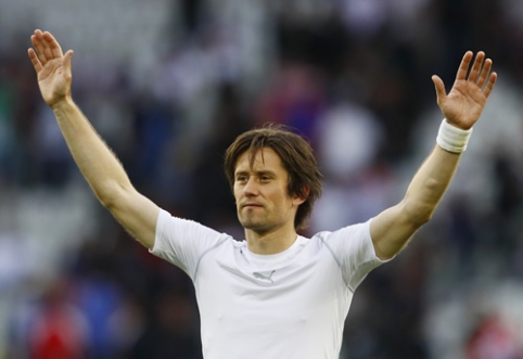 Čekijos futbolo legenda T. Rosicky baigia profesionalo karjerą (VIDEO)