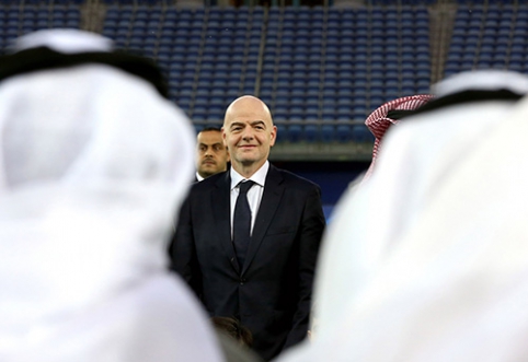 G.Infantino: "Pasaulio čempionatas be italų - tragedija"