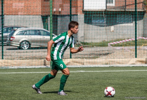 EJL U16 snaiperis M. Mikulėnas: „Matydamas kaip tėtis žaidžia futbolą, nutariau sekti jo pėdomis“