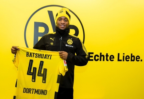 Oficialu: M. Batshuayi sezoną užbaigs "Borussia" ekipoje