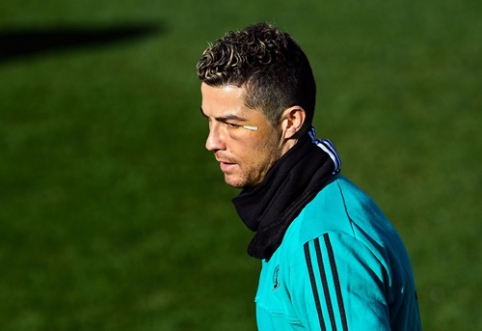 C. Ronaldo neigia gandus apie išvykimą: myliu šį klubą ir noriu čia likti