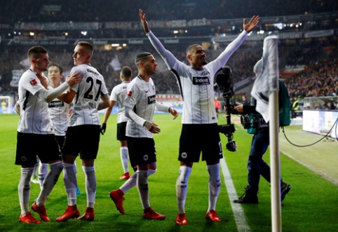 "Eintracht" namuose palaužė "Gladbach" (VIDEO)