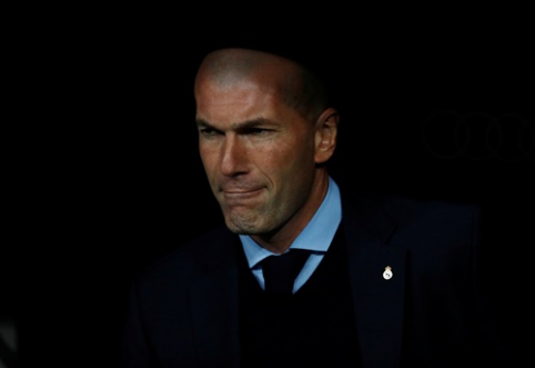 Z. Zidane'as prabilo, kad rungtynės su PSG jam gali būti lemtingos "Real" trenerio kėdėje