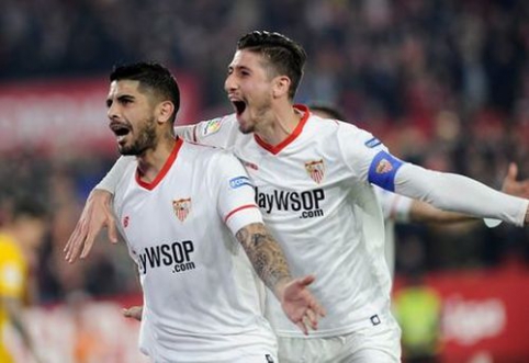 "Sevilla" antrą kartą įveikė "Atletico" ir žengė į Karaliaus taurės pusfinalį 