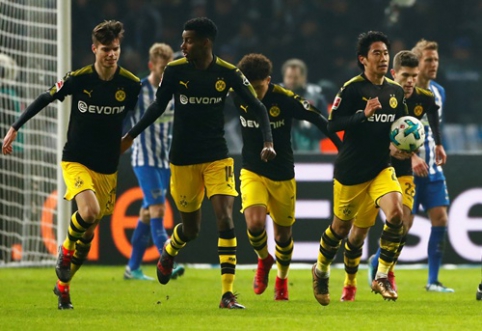 "Borussia" išplėšė lygiąsias Berlyne (VIDEO)