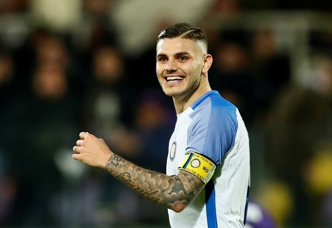 Italų spauda: "Real" meta gelbėjimosi ratą ant M. Icardi