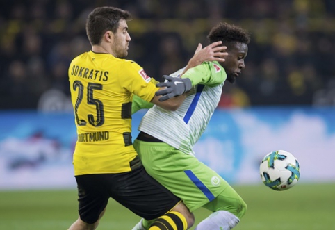 Dortmunde - "Borussia" ir "Wolfsburg" klubų lygiosios (VIDEO)