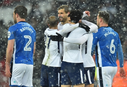 Antrajame kėlinyje įvarčių papylęs "Tottenham" - FA taurės ketvirtfinalyje (VIDEO)