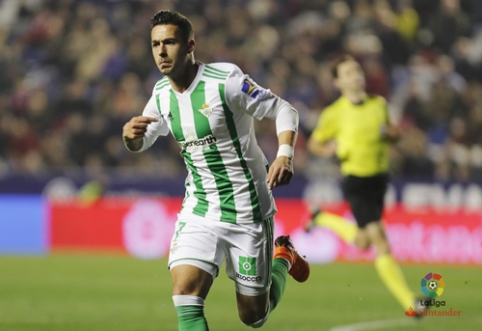 "Real Betis" išvykoje palaužė "Levante" (VIDEO)