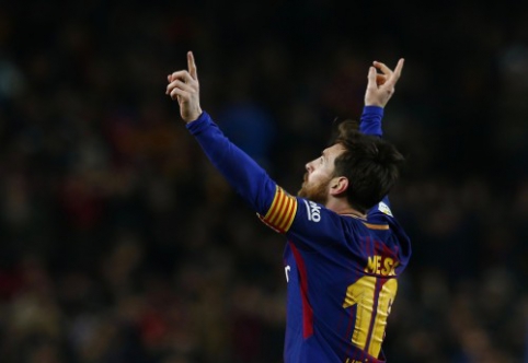 L. Messi sąskaitoje - dar du rekordai